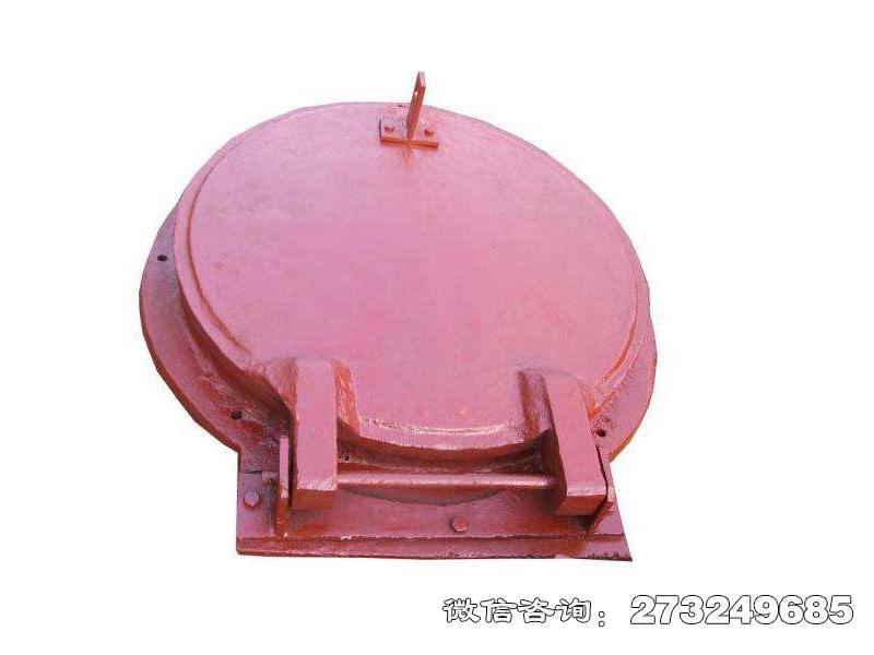 精河县钢制圆形管道拍门