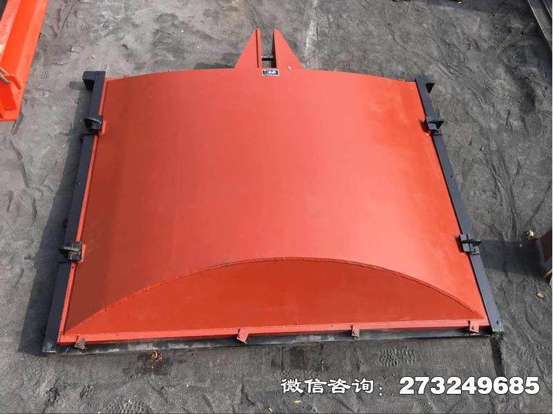 集美弧形铸铁拍门