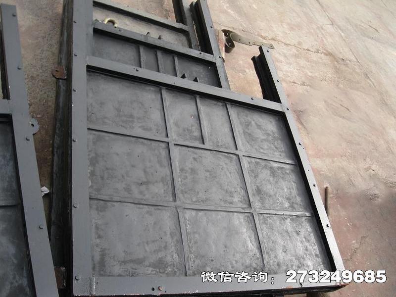 轮台县水库水坝闸门