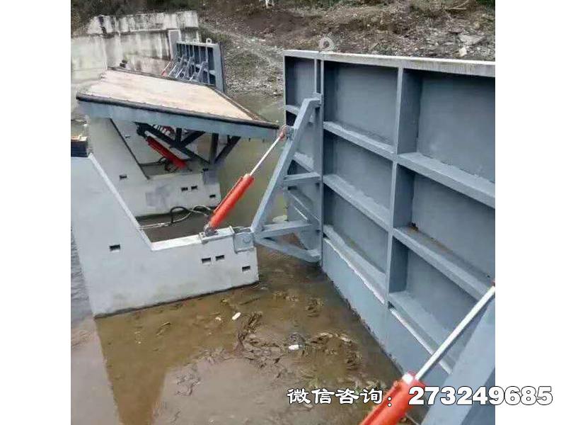 精河县水利翻板自控闸门