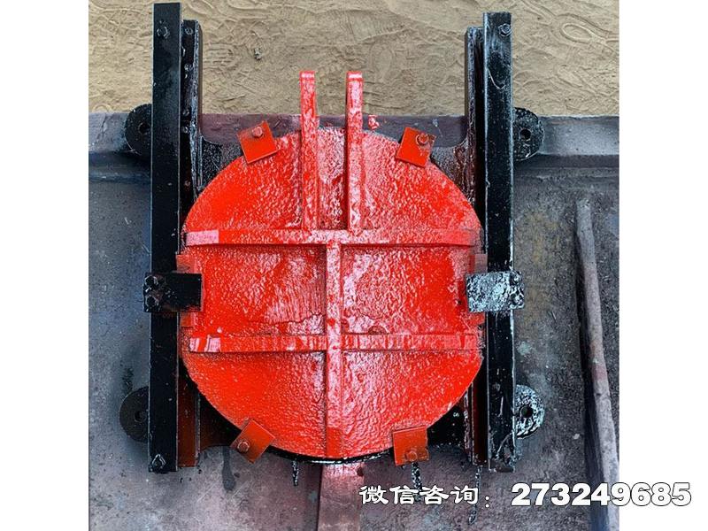 大祥手电两用铸铁镶铜圆闸门